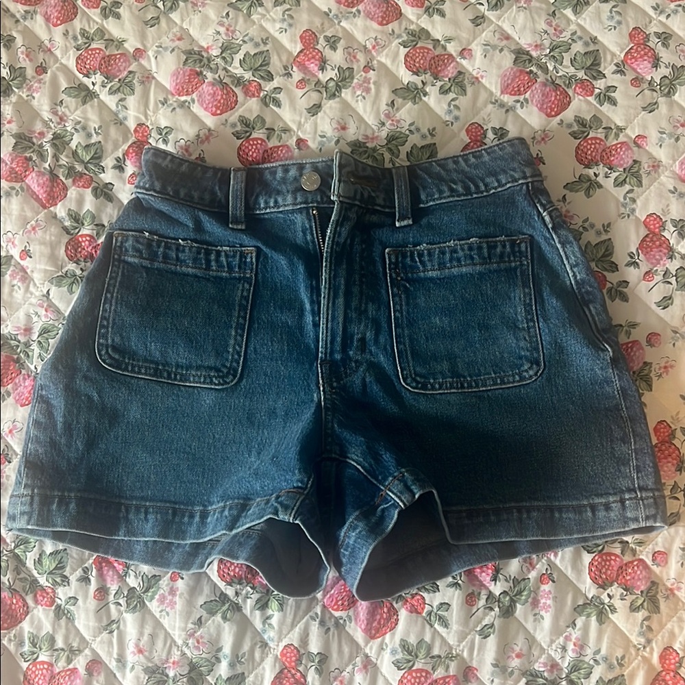 Madewell Size 25 Denim Blue Women's Shorts